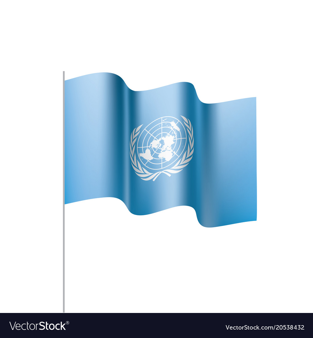 Un flag Royalty Free Vector Image - VectorStock