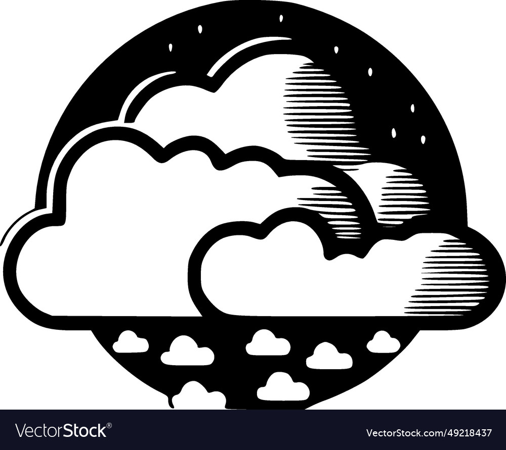 Clouds - high quality logo ideal for t-shirt