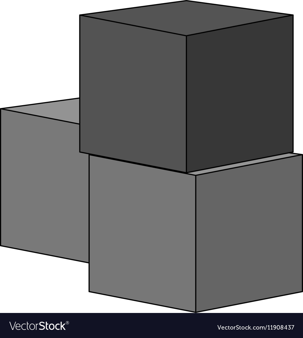 Isolated block toy design