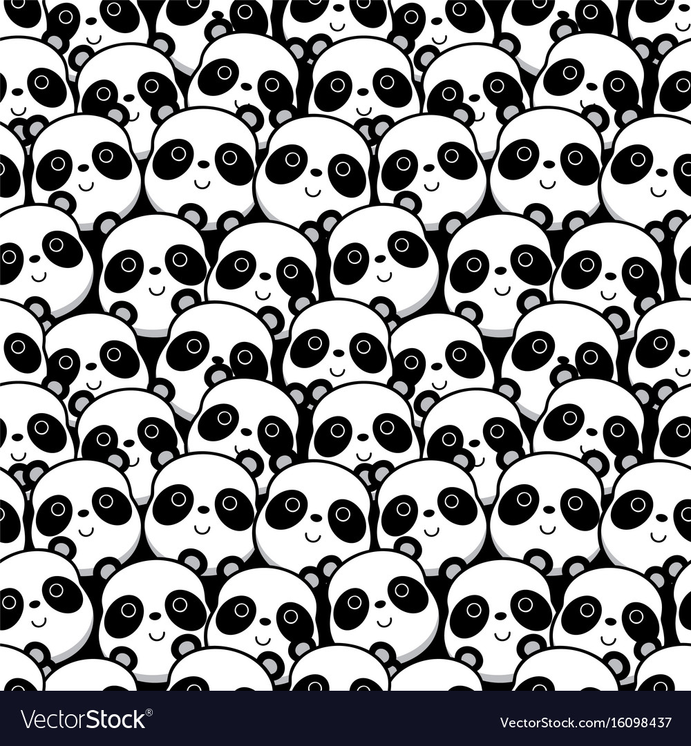 Panda Seamless Pattern