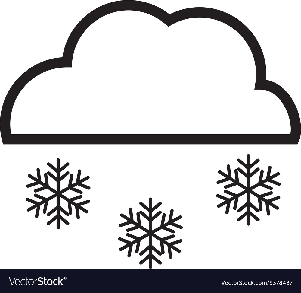 Snow design isolated snowflake icon
