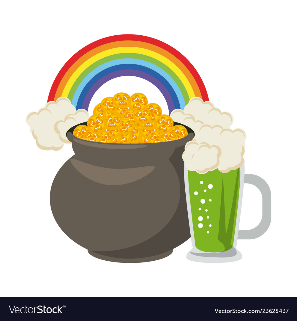 St patricks day cartoons Royalty Free Vector Image