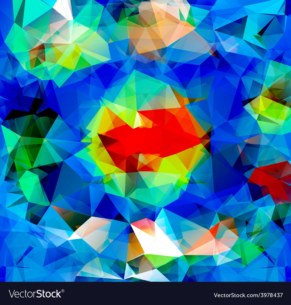 Triangle background pattern of geometric shapes