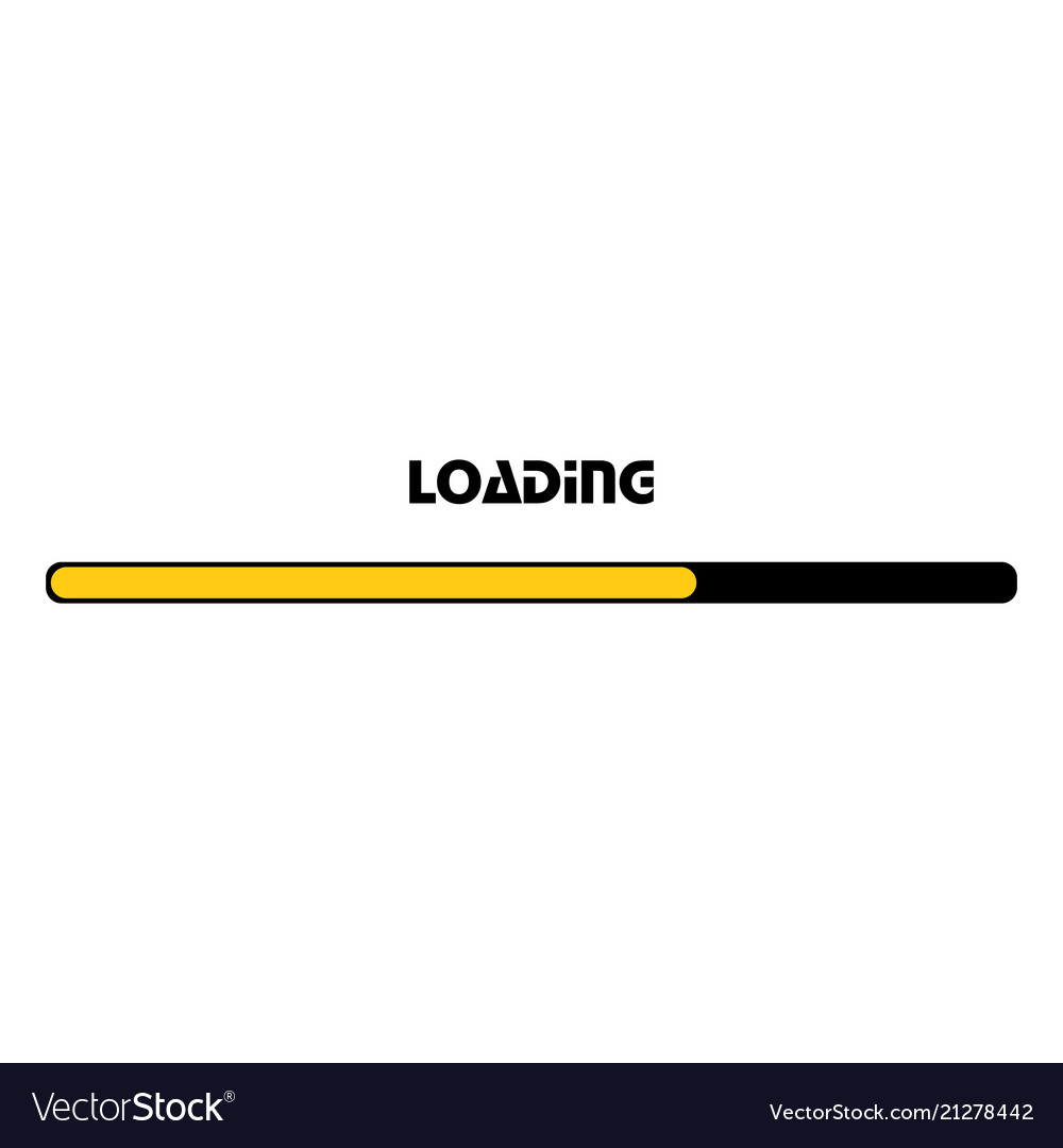 Abstract loading object vector image Abstract loading object