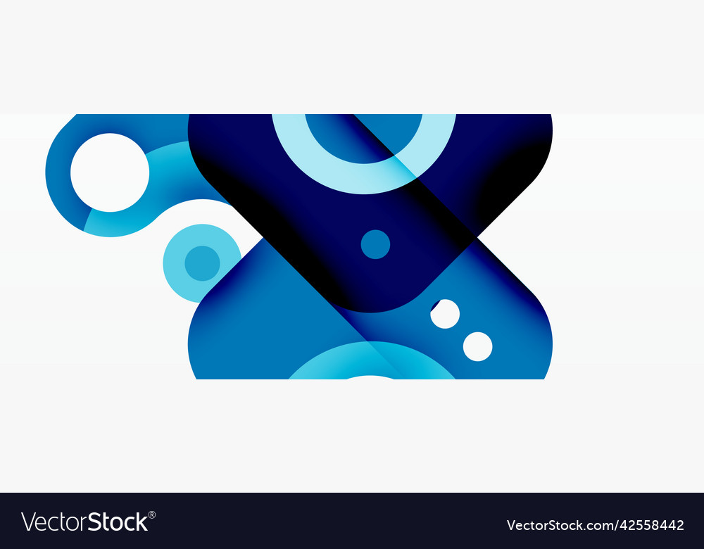 Creative geometric wallpaper minimal bubble arrow