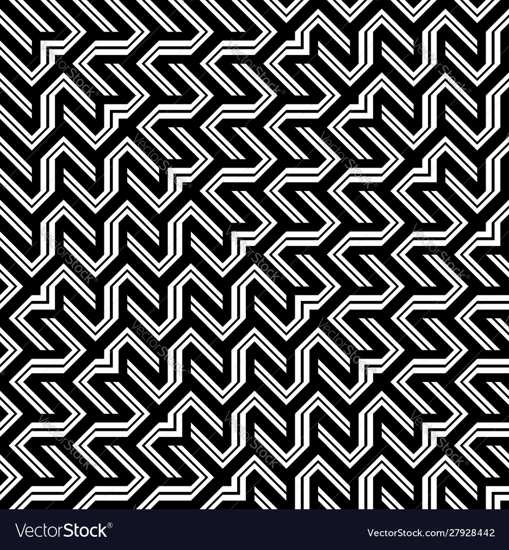 Design seamless monochrome grid pattern Vector Image Design seamless monochrome grid pattern