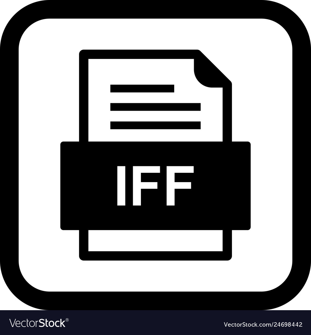 Iff file document icon