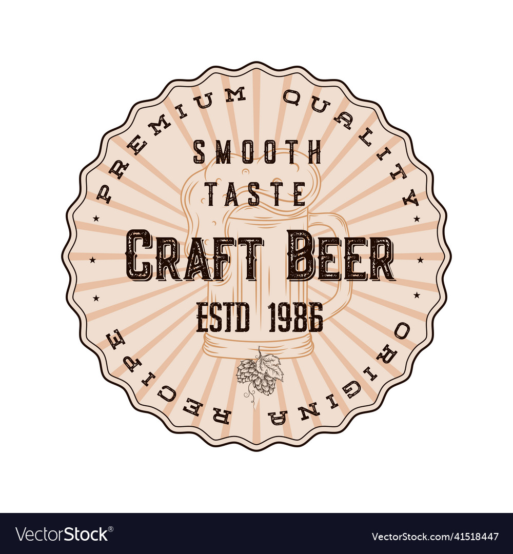 Craft beer logo