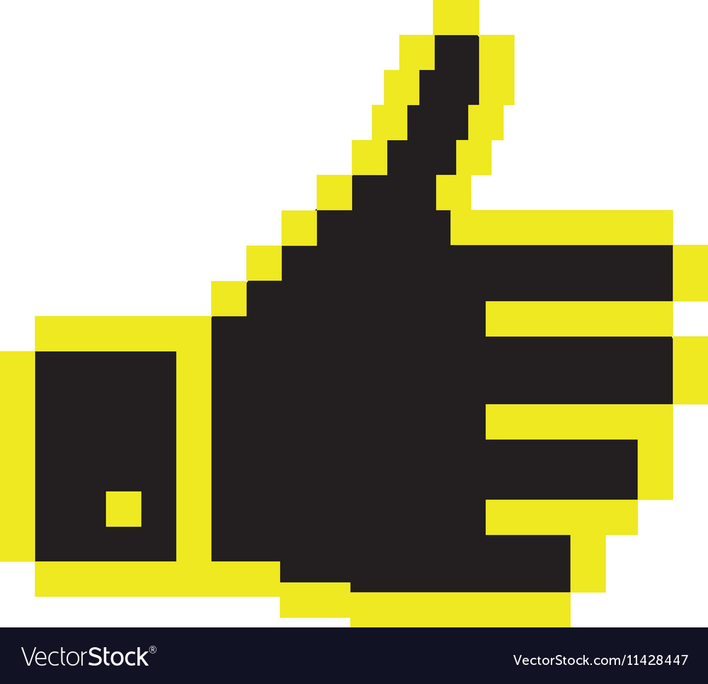Cursor concept in form of hand shape