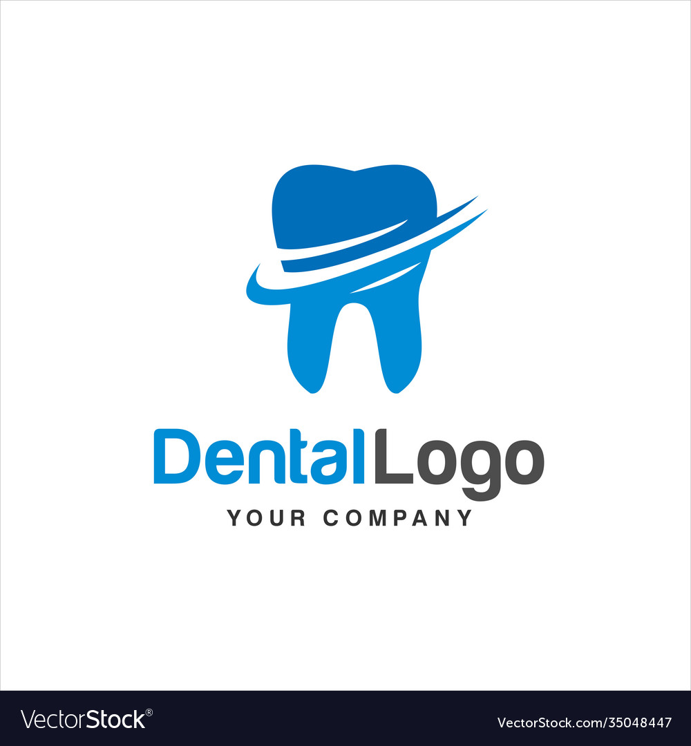 Dental logo Royalty Free Vector Image - VectorStock