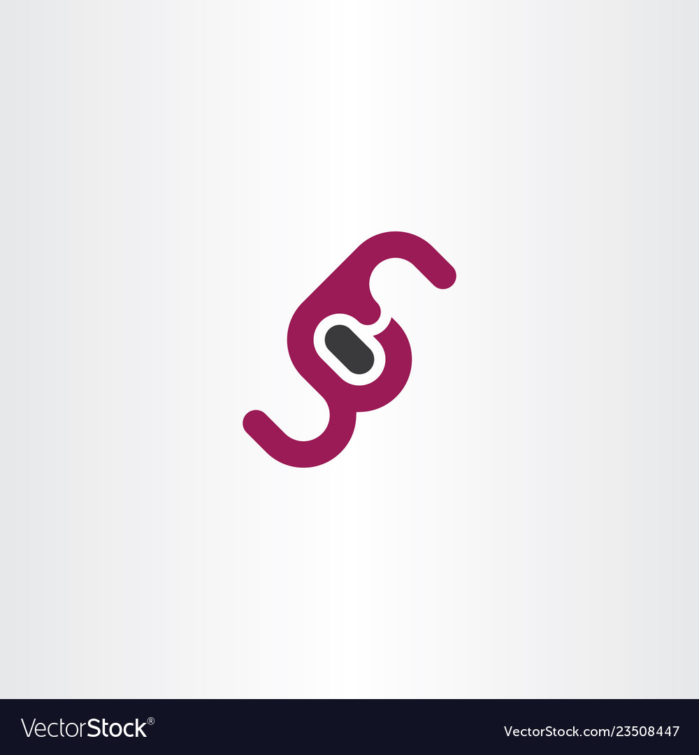 Letter e and q eq logo symbol Royalty Free Vector Image