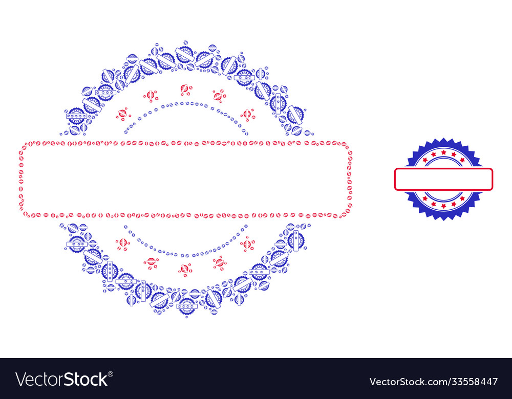 Seal stamp template recursion mosaic self icons