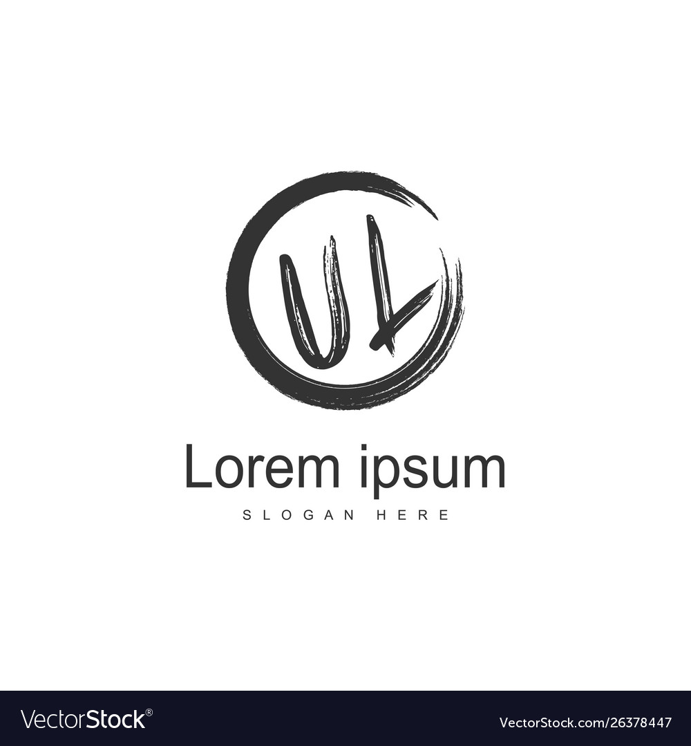 UL Letter Monogram Logo