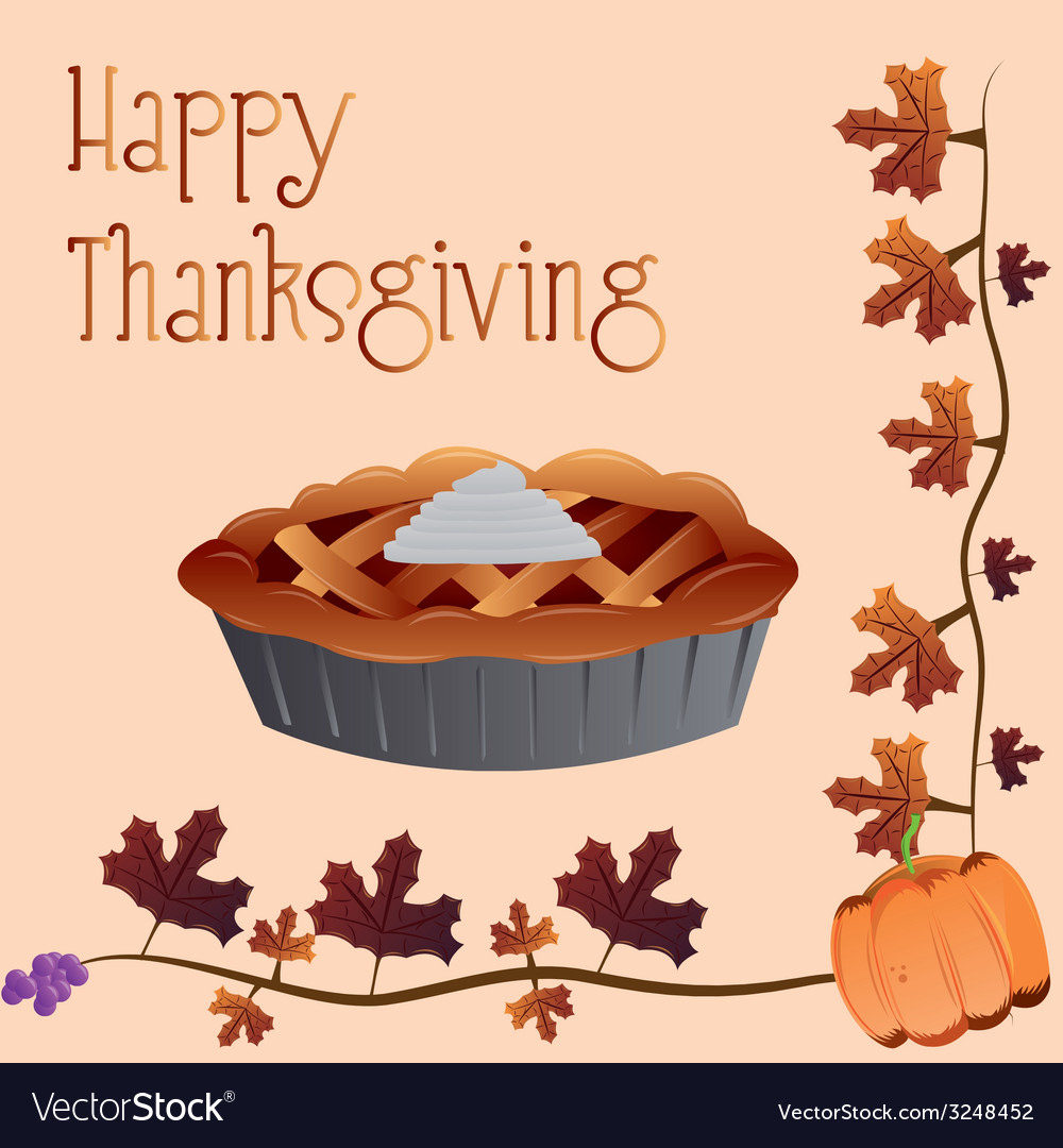 An isolated pie on a colored background with text