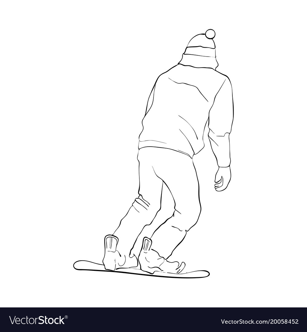 Learn to Draw Snowboarding