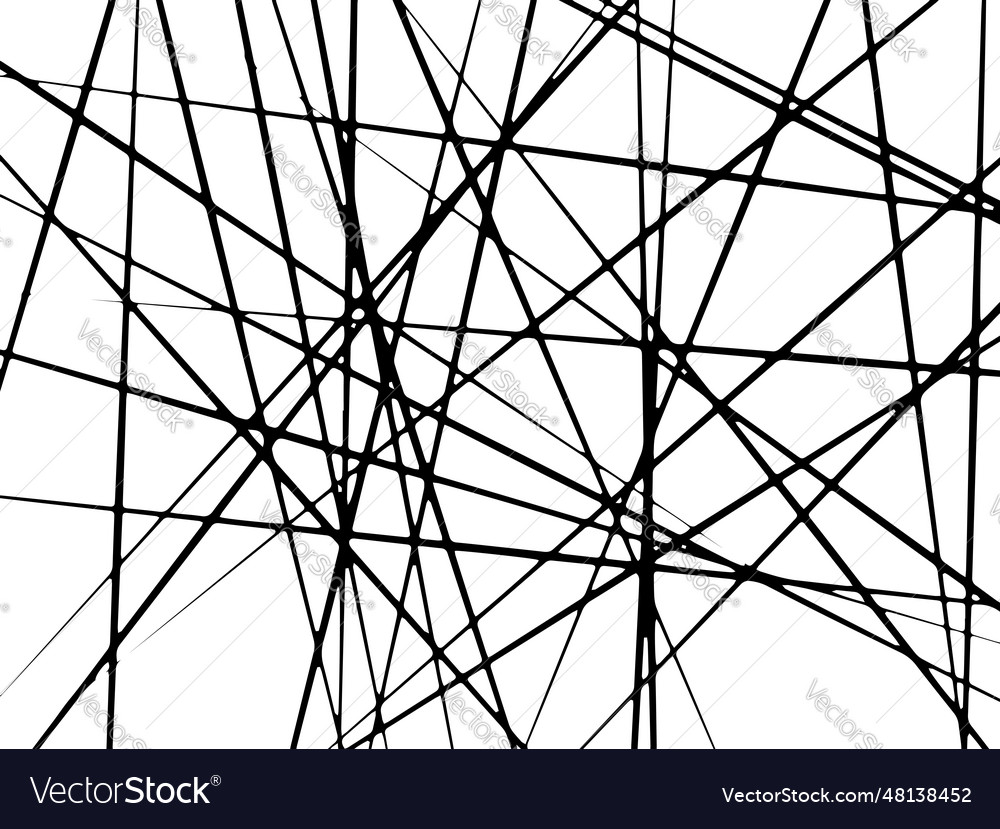 Random line pattern art