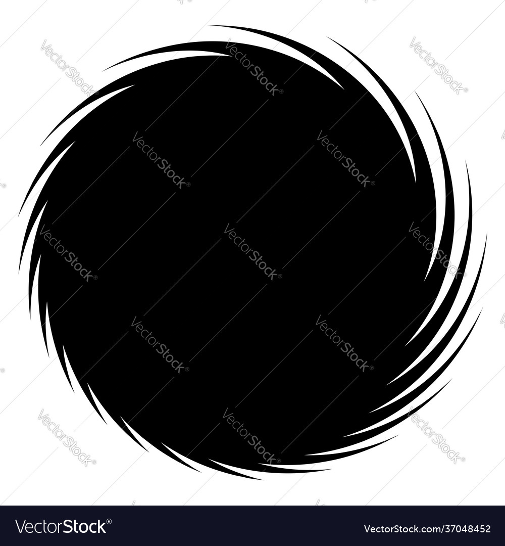 Swirl twirl spiral shape element motif