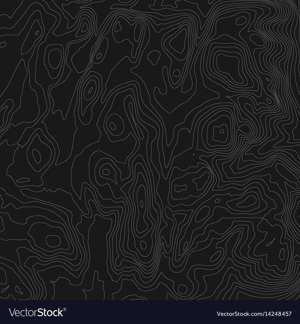 Abstraktes Relief Terrain Karte