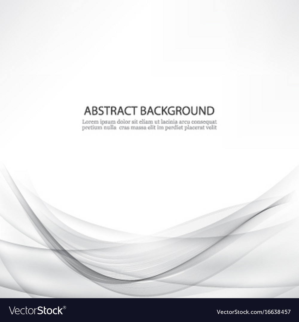 Abstract smooth gray background wave design