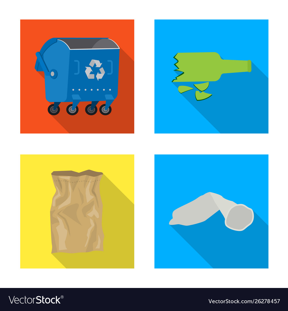 Dump and sort logo vector image Dump and sort logo
