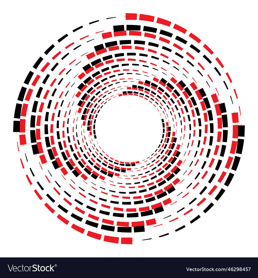 Dynamic abstract circle