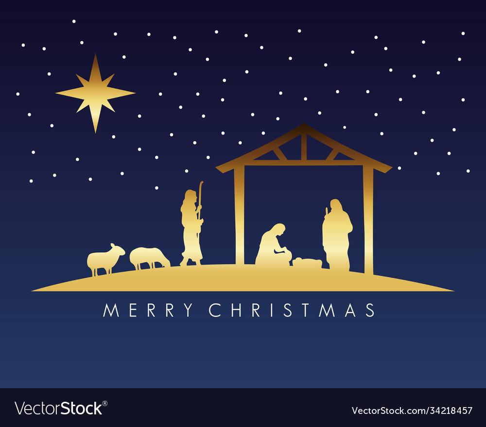 Holy Family Nativity Scene