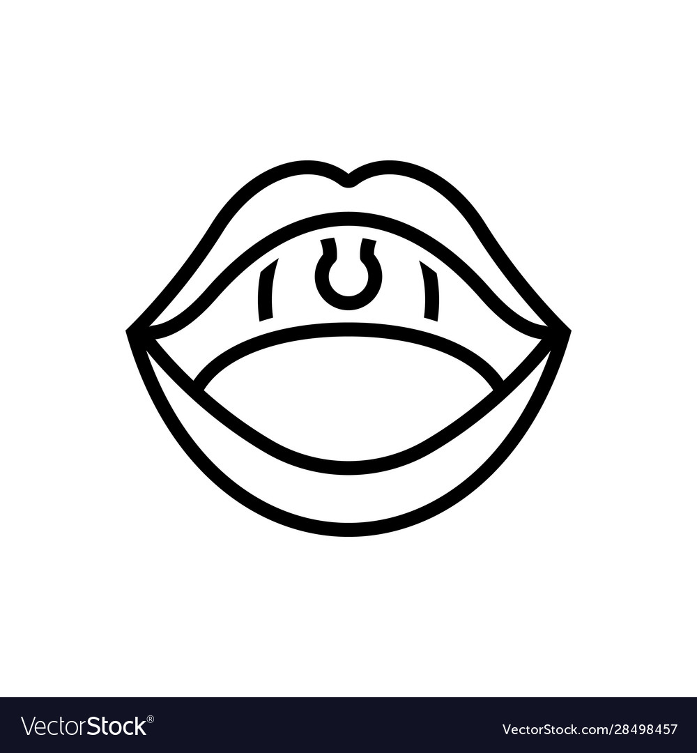 Open mouth Royalty Free Vector Image - VectorStock