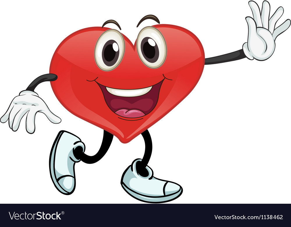 A heart Royalty Free Vector Image - VectorStock