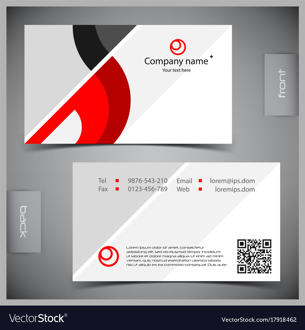 Creative Business Card Set - Modern & Abstract