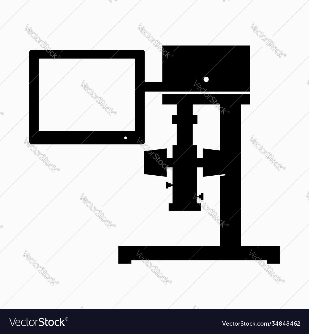 Digital microscope with large touch screen display