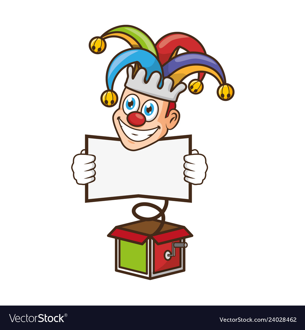 Jack in the box Royalty Free Vector Image - VectorStock