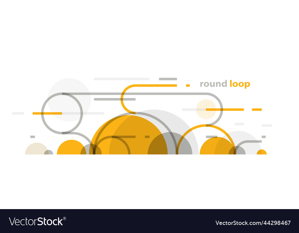 Abstract circles and lines background geometric Vector Image Abstract circles and lines background geometric