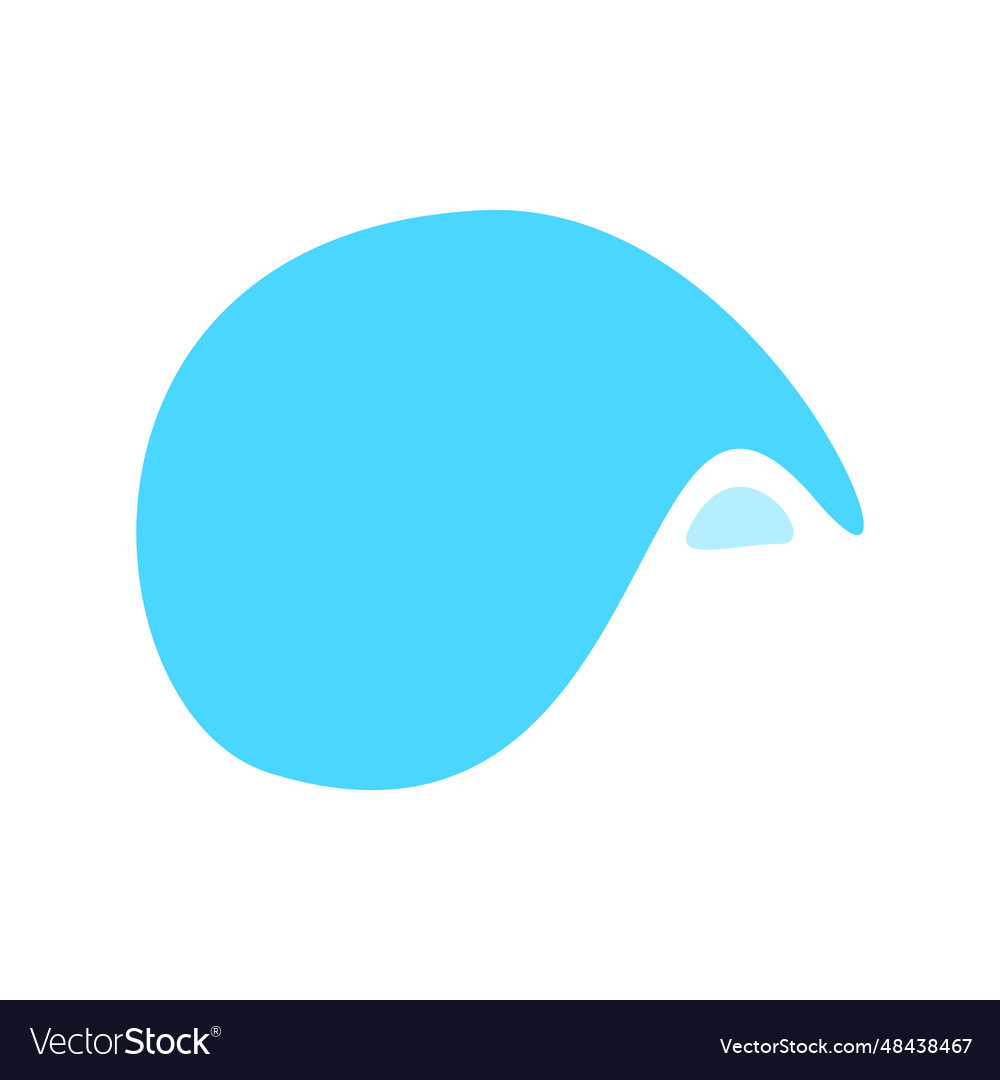 Blob organic shape for copy space abstract fluid
