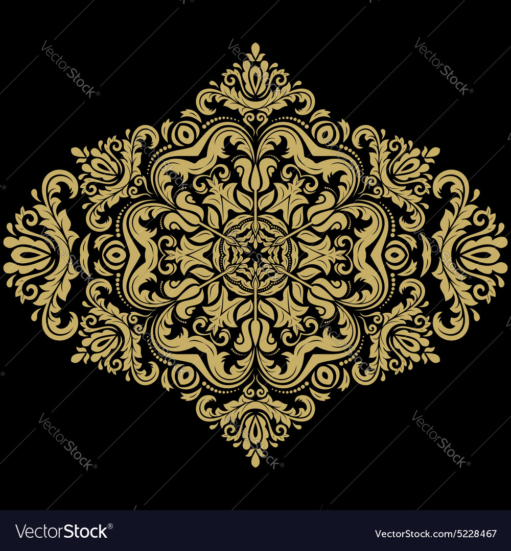 Damask orient pattern