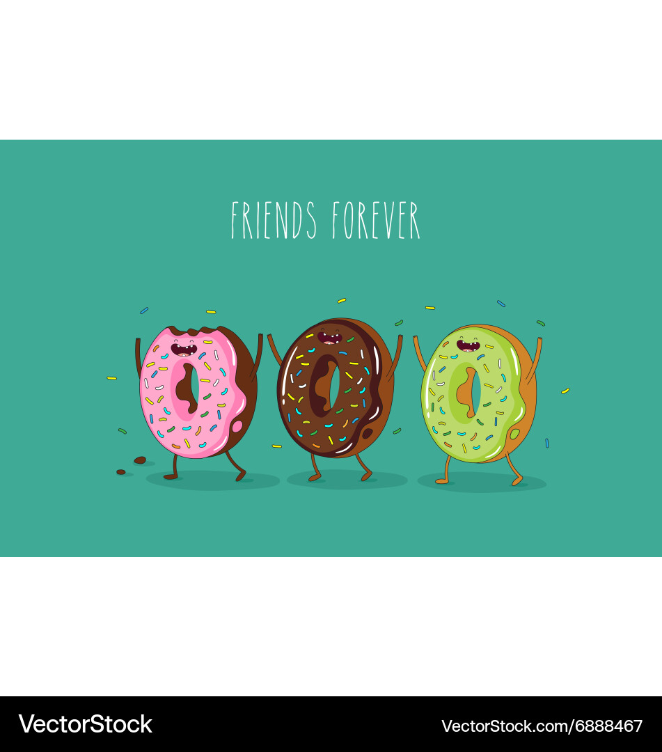 Donut Royalty Free Vector Image - VectorStock