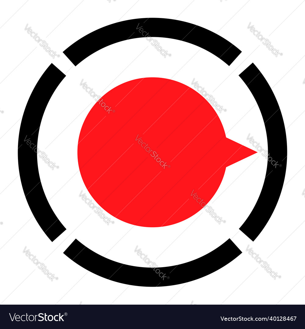Gauge meter dial icon with different number vector image Gauge meter dial icon with different number
