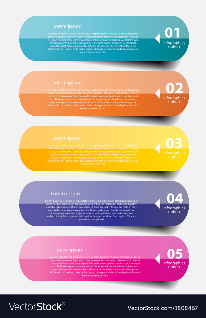 Infographic Business Template Royalty Free Vector Image