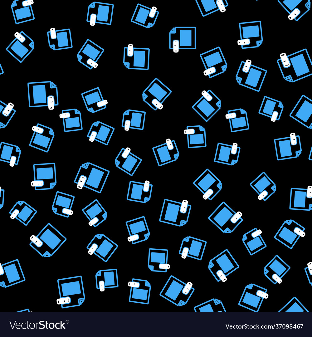 Line xls file document download button icon vector image Line xls file document download button icon