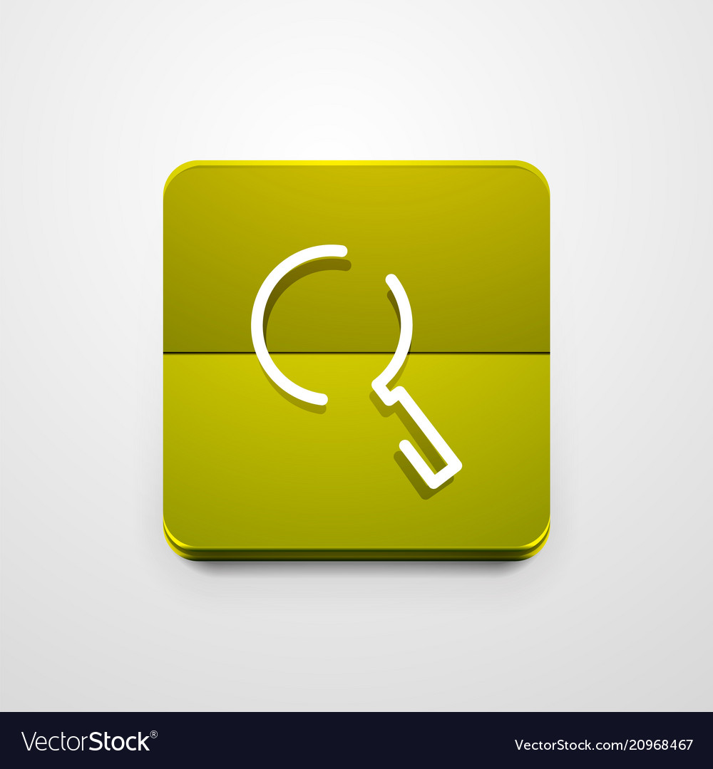 Search magnifier web button magnify icon modern