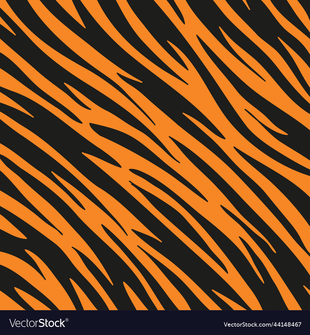 Tiger stripes background for decorating Royalty Free Vector