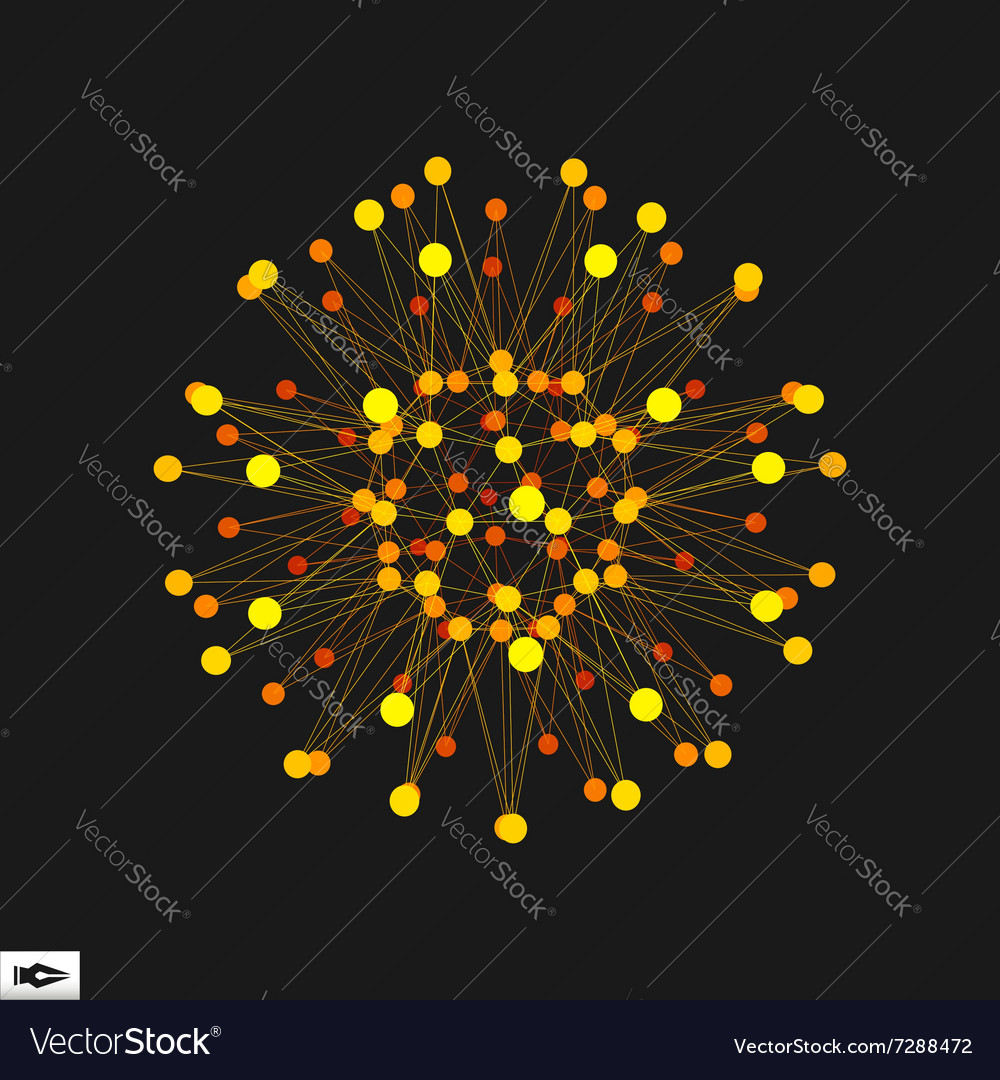 Abstract 3d design element emblem
