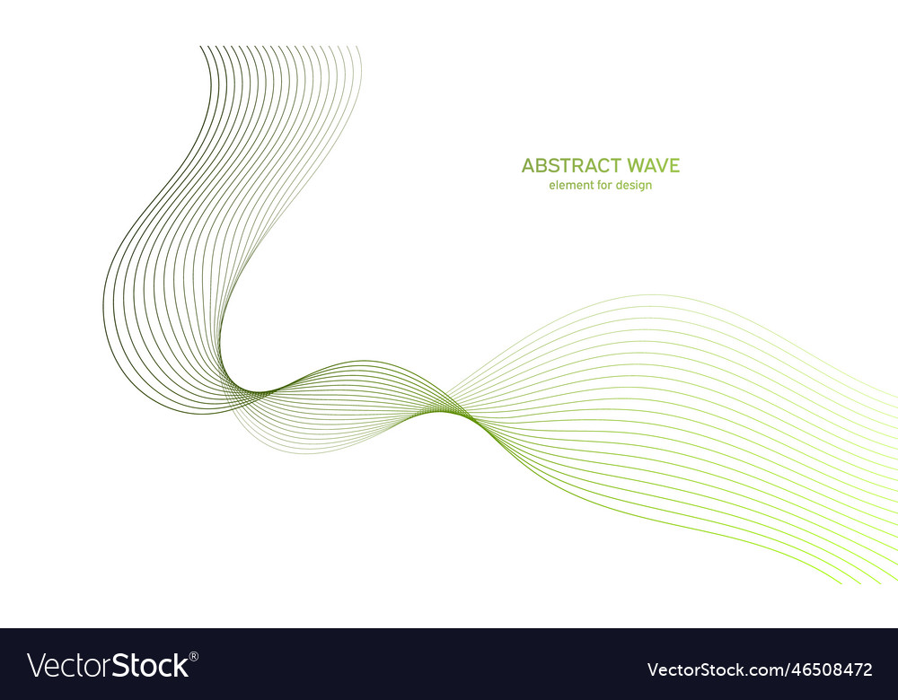 Abstract colorful wave element for design digital vector image Abstract colorful wave element for design digital