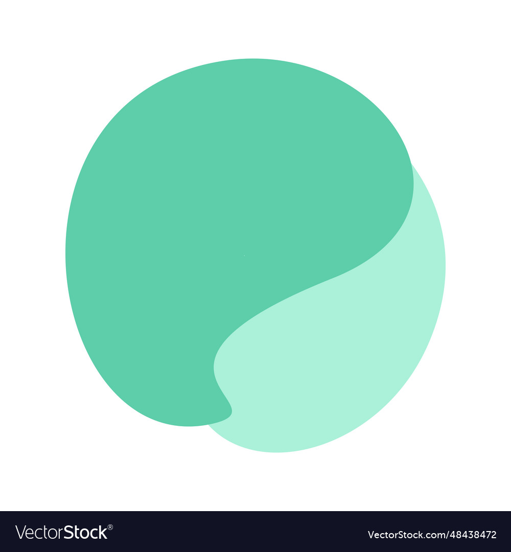 Blob organic shape for copy space abstract fluid