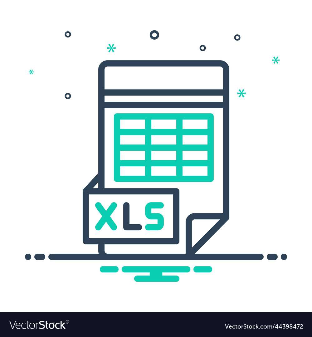 Excel Royalty Free Vector Image - VectorStock
