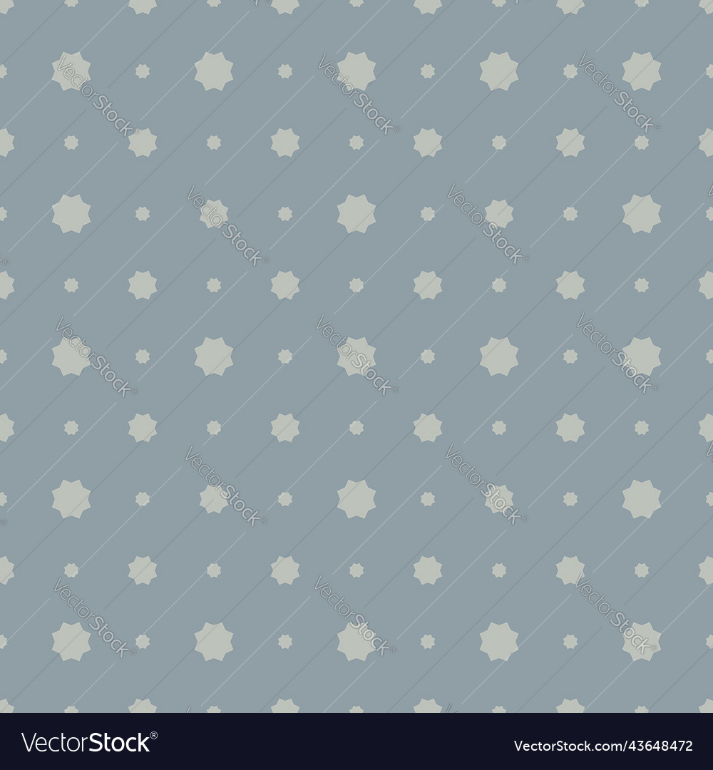 Pastel color eight-pointed star shape pattern vector image Pastel color eight-pointed star shape pattern