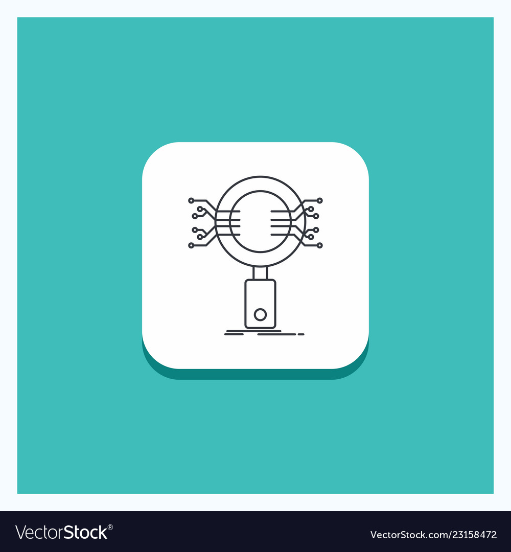 Round button for analysis search information