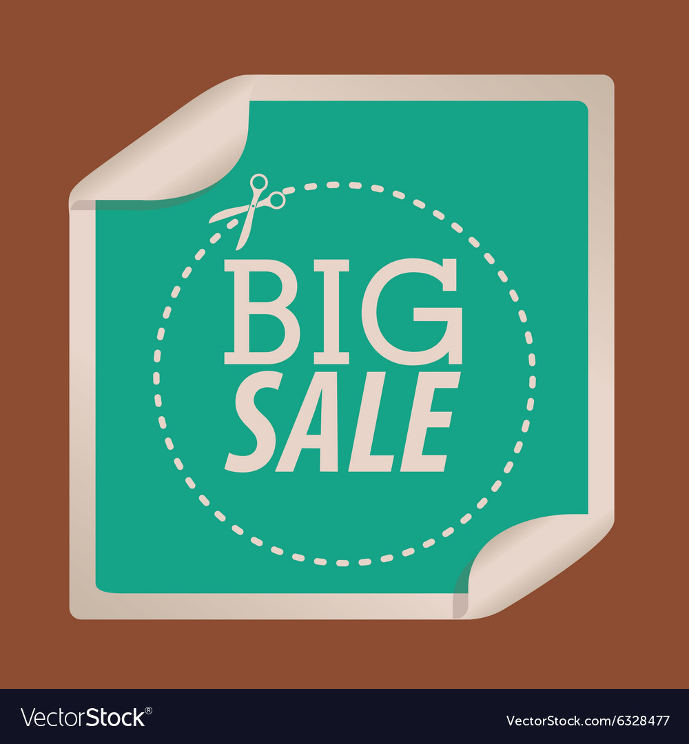 Big sale concept