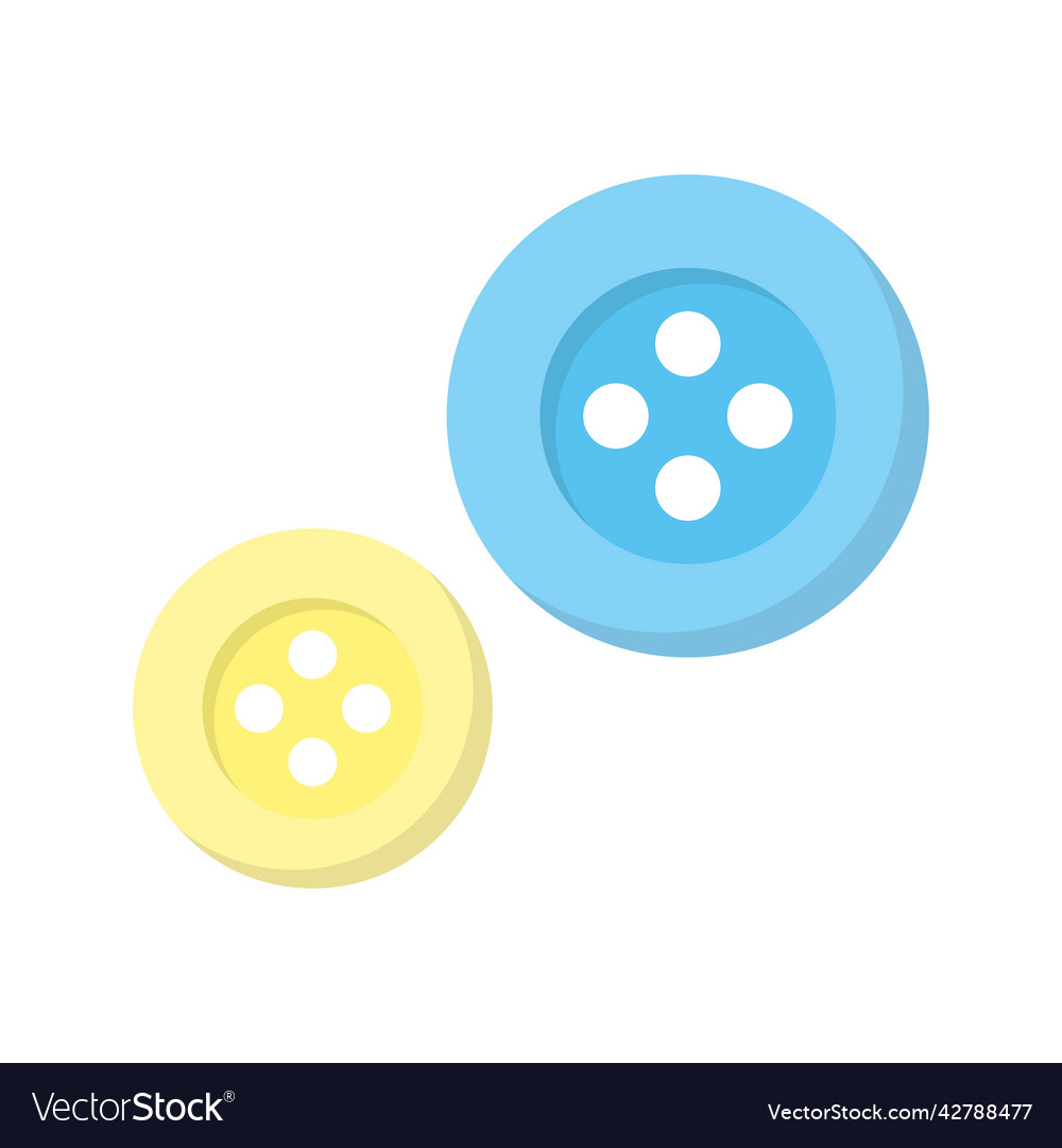 Buttons icon design template