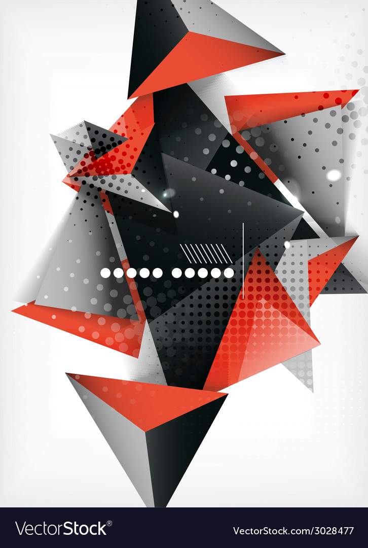 Dynamic 3D Geometric Background