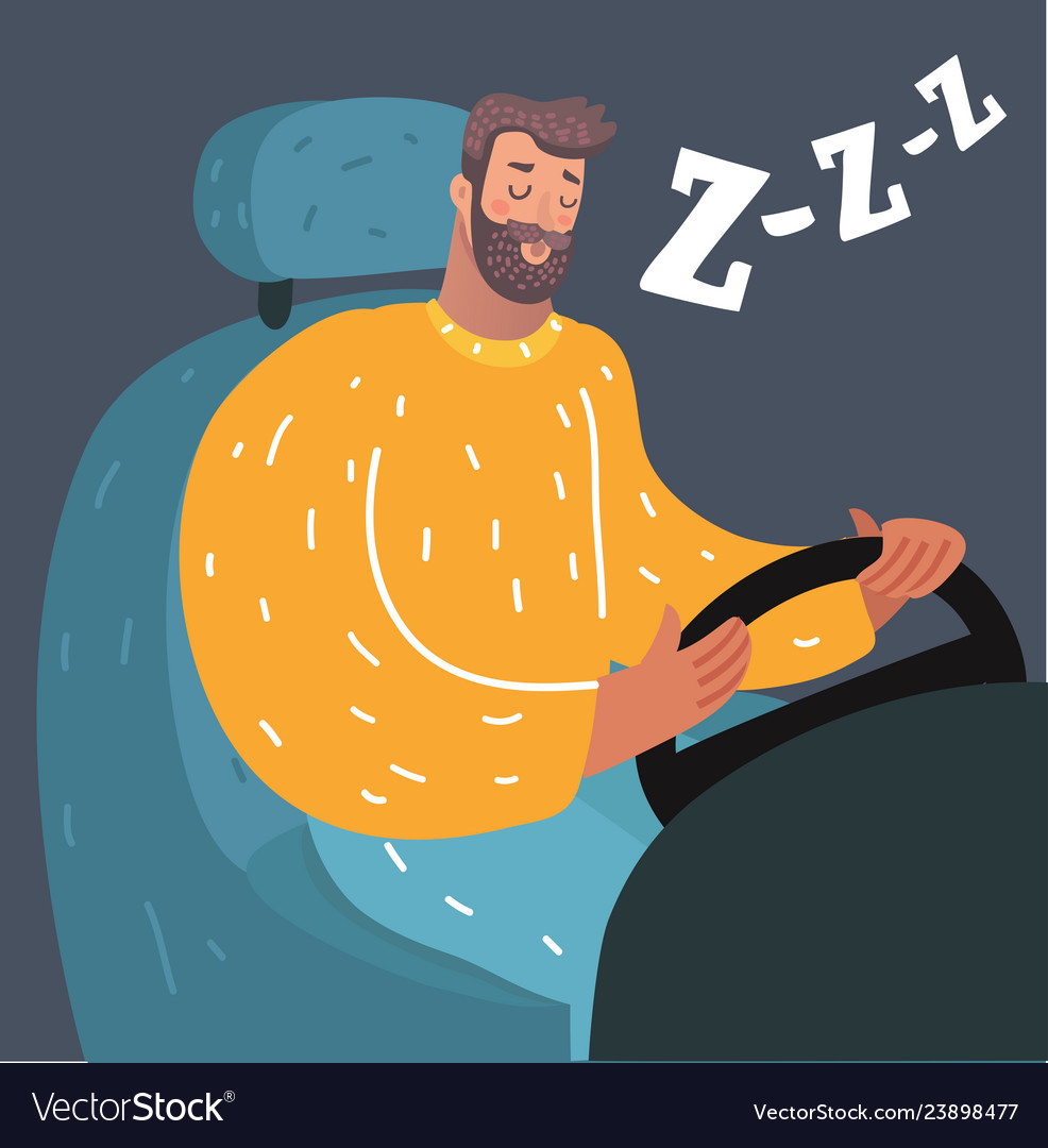 falling-asleep-man-while-driving-royalty-free-vector-image